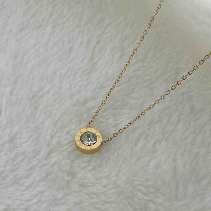 Premium Roman Locket – Stainless Steel Pendant 01