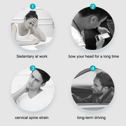 6-Wheel Neck Massager for Pain Relief – Random colour