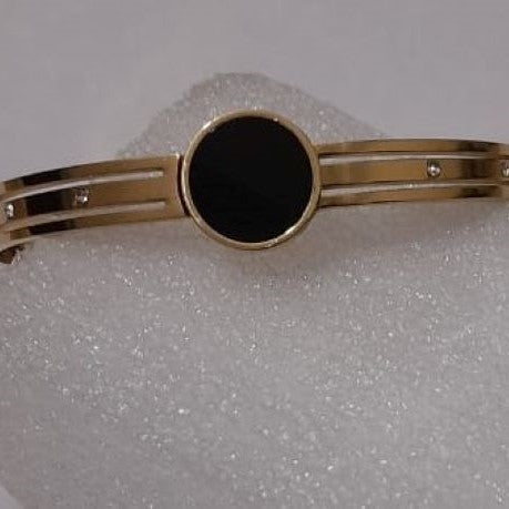 Elegant Round Bracelet – Stainless Steel for Women