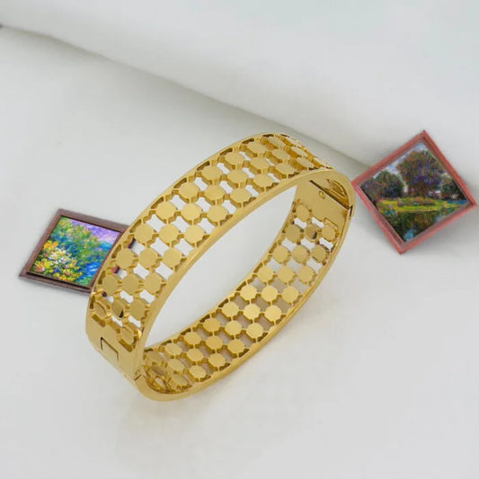 Modern Mesh Bangle Bracelet for girls | Premium Stainless Steel Bangle