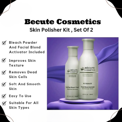 Skin Polish Set – Bleach & Activator for Radiance