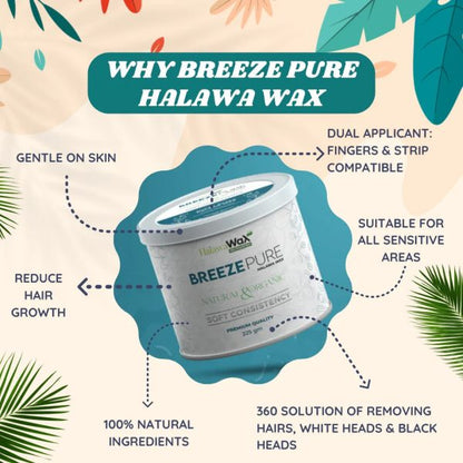 Breeze Organic Halawa Finger Wax – 225g Hair Care