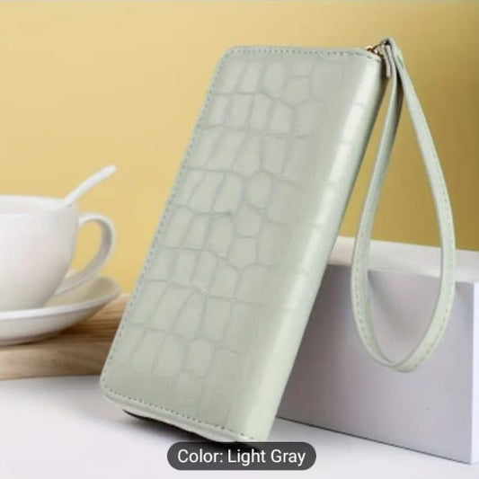 Women’s Long Wallet – Zipper Clutch & Coin Purse