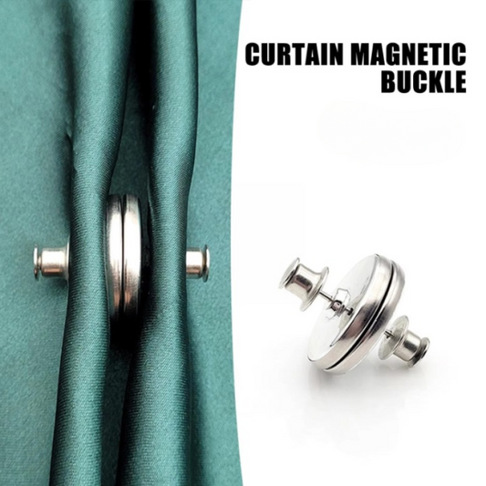 Pack of 2 pairs- Magnetic Curtain Tiebacks – Gap-Free Hold