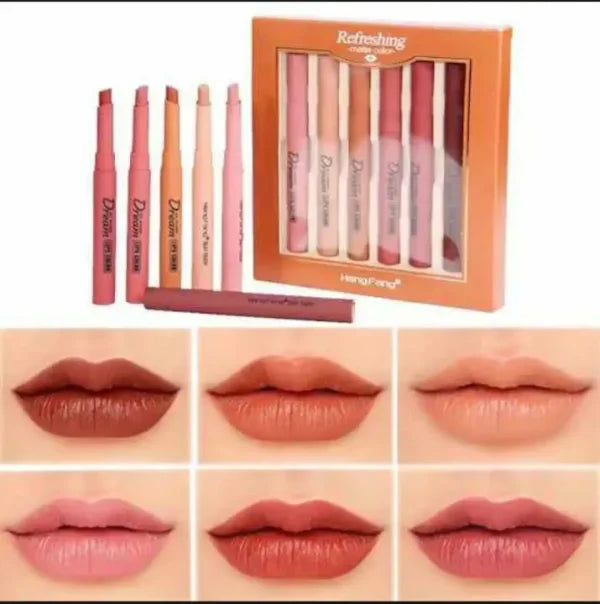 Matte Lipstick [6 Pcs Set]